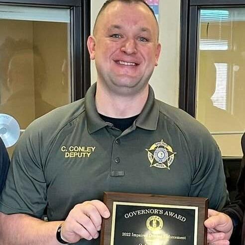 Scott County Sheriff's Deputy Caleb Conley